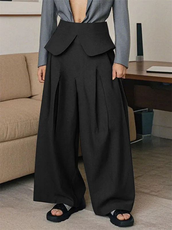 Mens Solid Color Casual High-Waisted Pant SKUK97048 sold by Incerunmen product image thumbnail 2