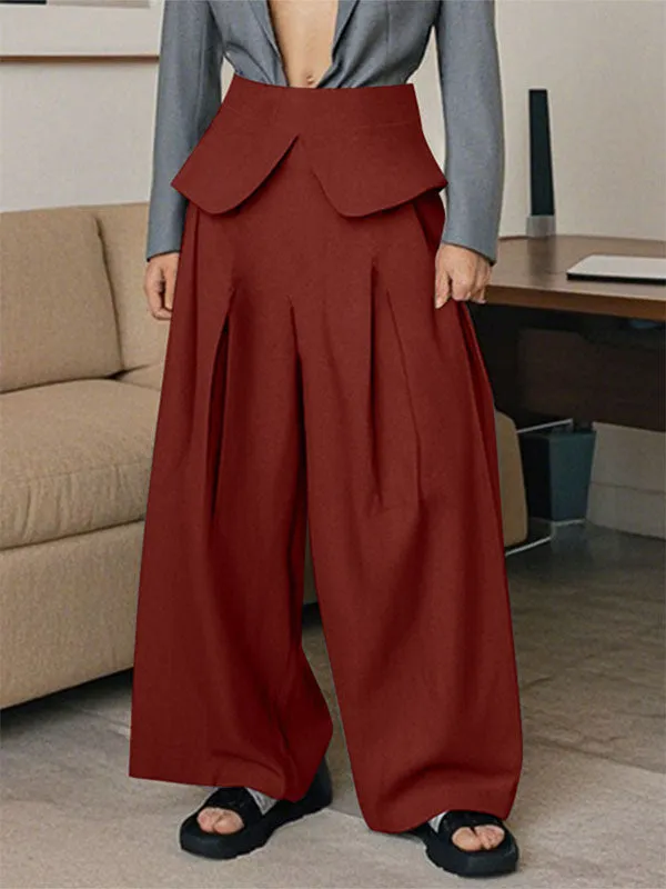 Mens Solid Color Casual High-Waisted Pant SKUK97048 sold by Incerunmen product image thumbnail 3