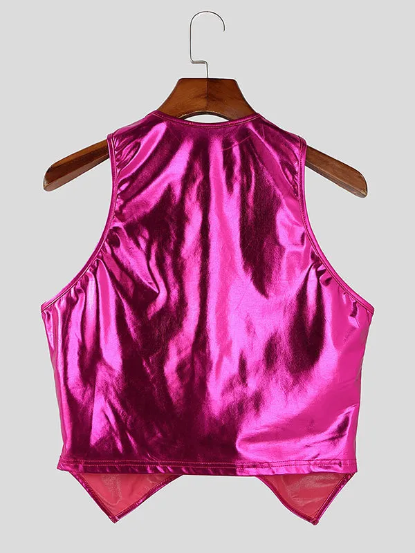 Mens Sexy Hollow-Out Sleeveless Tank SKUK95497 sold by Incerunmen product image thumbnail 5