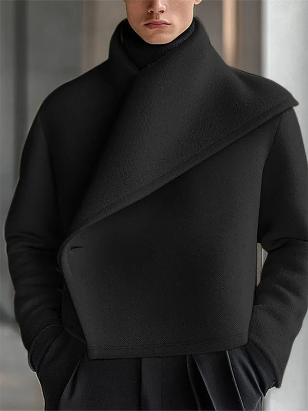 Mens Solid Color Casual Long Sleeve Jacket SKUK95555 made by Incerunmen