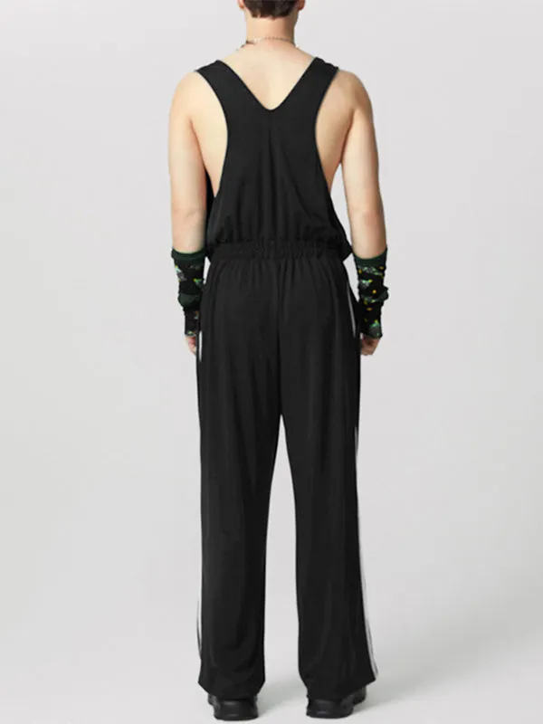 Mens Letter Print Sleeveless Jumpsuit SKUK92749 sold by Incerunmen product image thumbnail 3