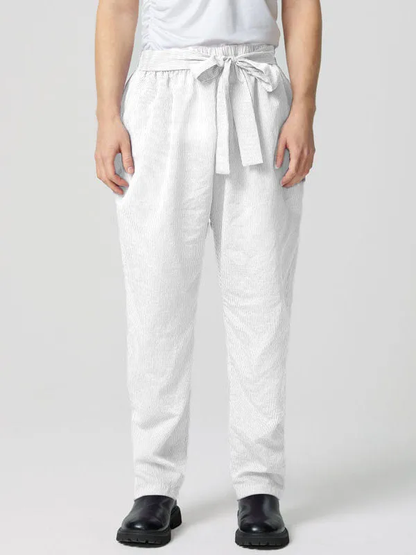 Mens Textured Sheer Tie-Up Pant SKUK93630 sold by Incerunmen product image thumbnail 2