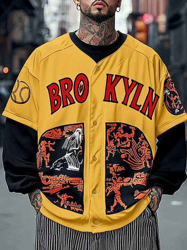 Mens Variety Print Short-Sleeve Shirt SKUK91926 sold by Incerunmen product image thumbnail 2