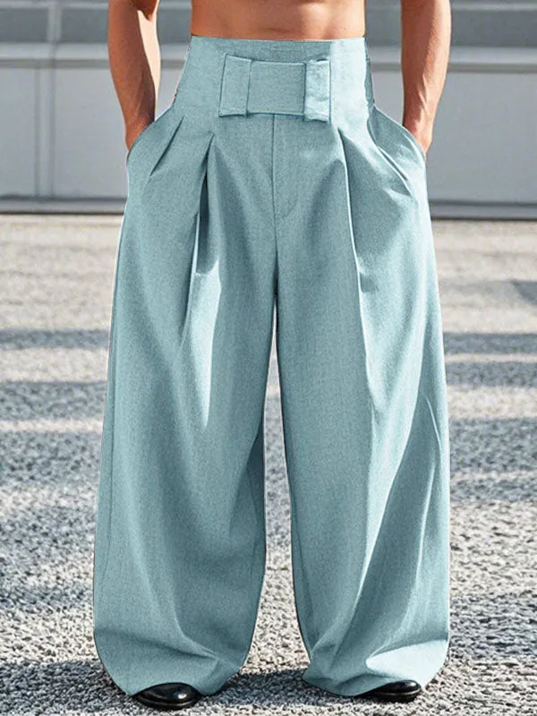 Mens Solid Color One-Shoulder Sleeveless Pant SKUK93593 sold by Incerunmen product image thumbnail 3