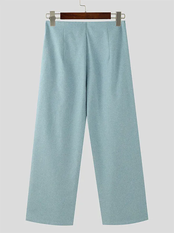 Mens Solid Color One-Shoulder Sleeveless Pant SKUK93593 sold by Incerunmen product image thumbnail 5