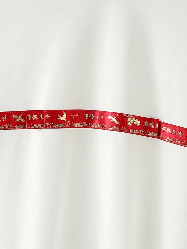 Mens Bow Knot Patchwork Long-Sleeve T-Shirt SKUK92861 sold by Incerunmen product image thumbnail 5