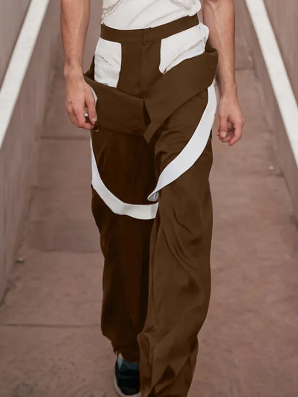 Mens Color-Block Panel Pant SKUK86886 sold by Incerunmen product image thumbnail 3