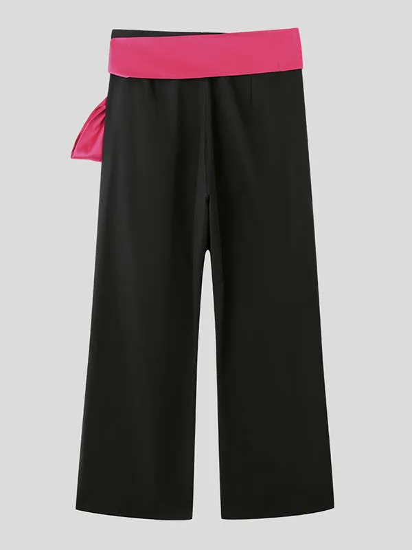 Mens Bow Detail Casual Pant SKUK86869 sold by Incerunmen product image thumbnail 5