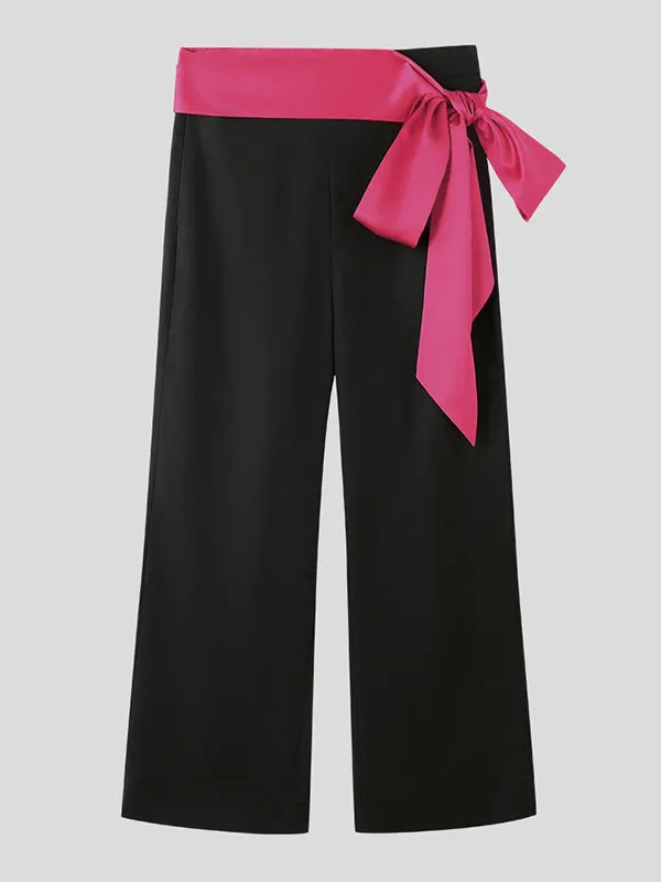 Mens Bow Detail Casual Pant SKUK86869 sold by Incerunmen product image thumbnail 4