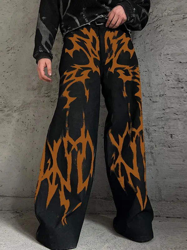 Mens Solid Color Gradient Pattern Pant SKUK82459 sold by Incerunmen product image thumbnail 3