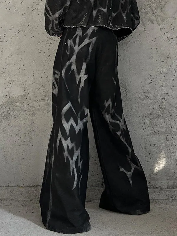 Mens Solid Color Gradient Pattern Pant SKUK82459 sold by Incerunmen product image thumbnail 2