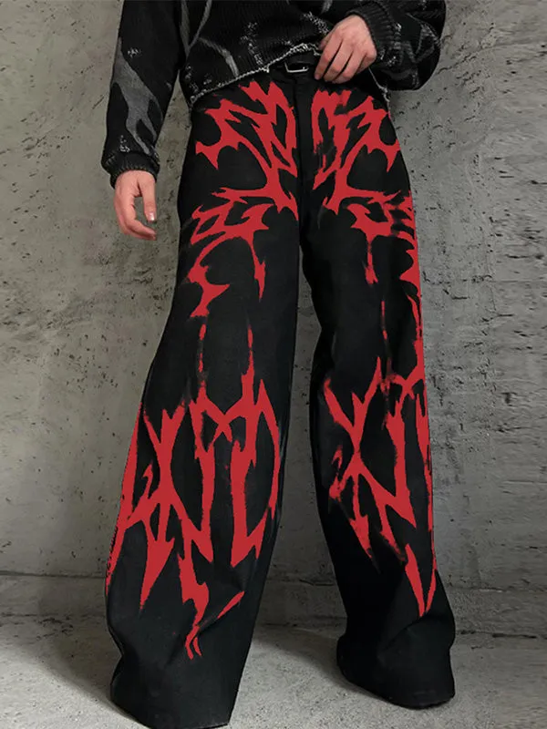 Mens Solid Color Gradient Pattern Pant SKUK82459 sold by Incerunmen product image thumbnail 5