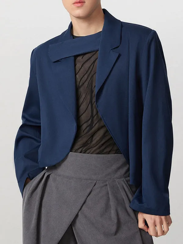 Mens Solid Color Casual Long Sleeve Blazer SKUK82374 sold by Incerunmen product image thumbnail 5