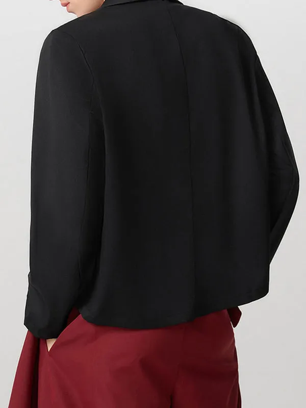 Mens Solid Color Casual Long Sleeve Blazer SKUK82374 sold by Incerunmen product image thumbnail 2