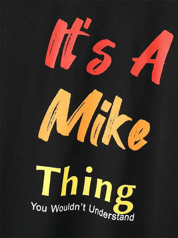 Mens Letter Print Slim-Fit Long-Sleeve T-Shirt SKUK77358 sold by Incerunmen product image thumbnail 5