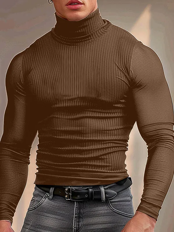 Mens Sheer Long Sleeve T-Shirt SKUK78487 sold by Incerunmen product image thumbnail 3