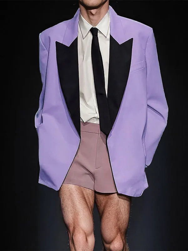 Mens Shoulder Pad Long Sleeve Blazer SKUK80405 sold by Incerunmen