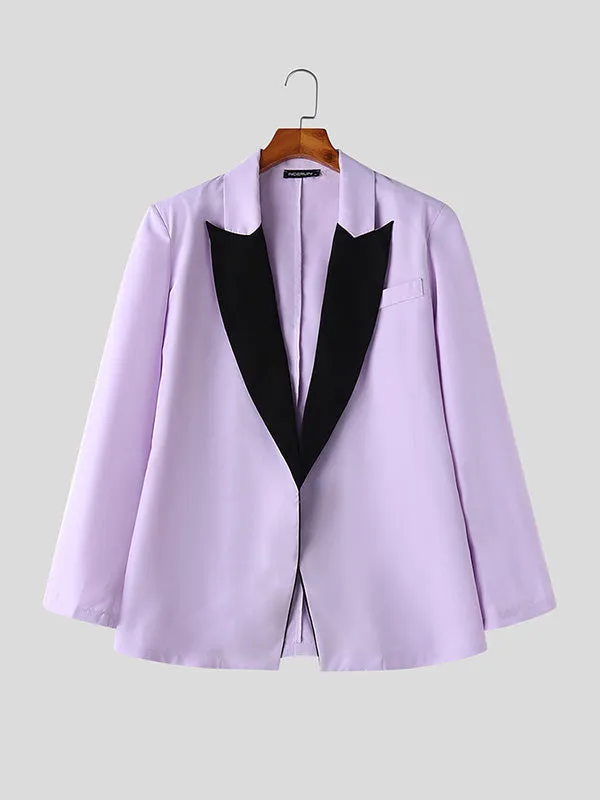 Mens Shoulder Pad Long Sleeve Blazer SKUK80405 sold by Incerunmen product image thumbnail 4