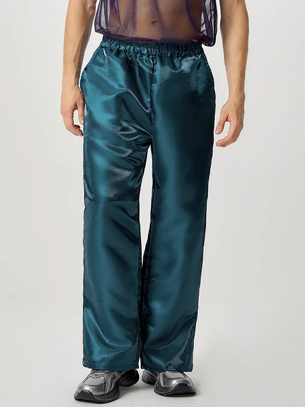 Mens Sparkle Solid Color Long Pant SKUK74906 sold by Incerunmen product image thumbnail 5