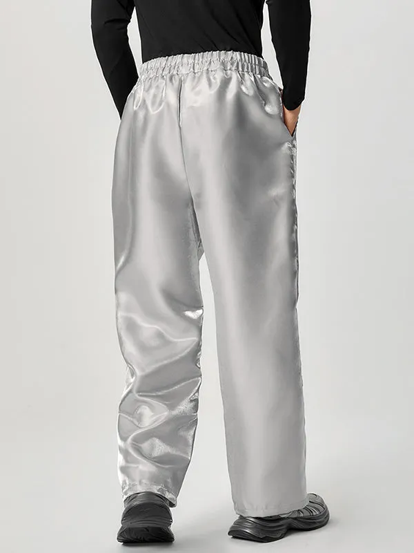 Mens Sparkle Solid Color Long Pant SKUK74906 sold by Incerunmen product image thumbnail 2