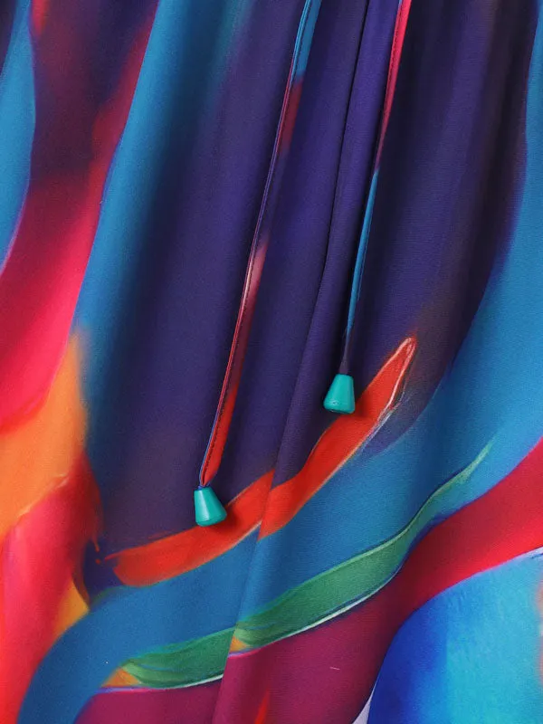 Mens Colorful Fluid Striped Print Long Pant SKUK72776 sold by Incerunmen product image thumbnail 5