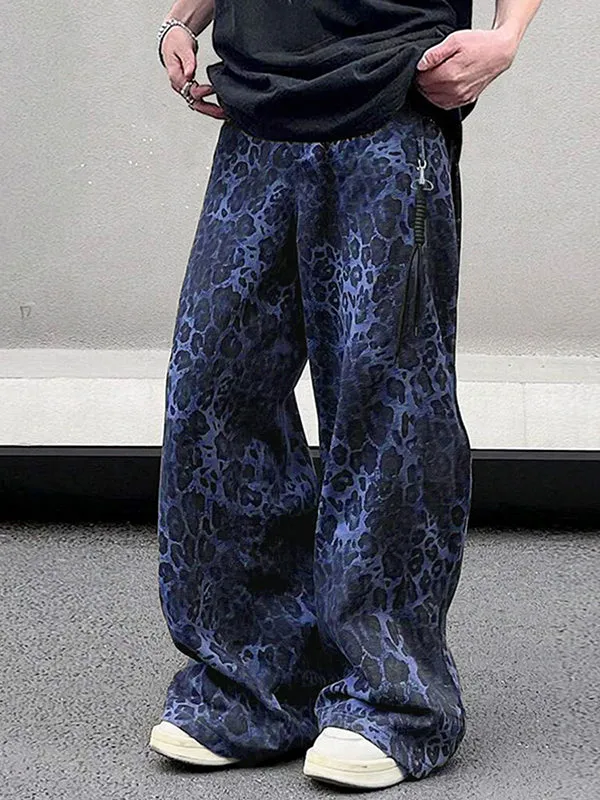 Mens Leopard Print Commuter Pant SKUK72434 sold by Incerunmen