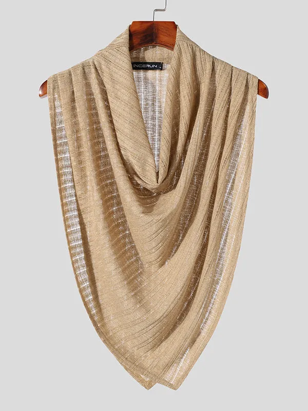 Mens Textured Drape Neck Sleeveless Tank SKUK65446 sold by Incerunmen product image thumbnail 4