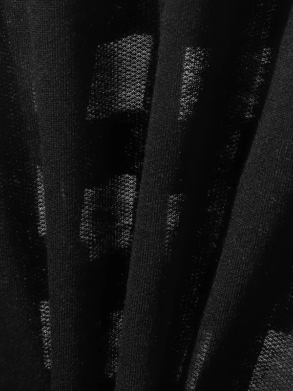 Mens Burn out Mesh Striped Sleeveless Tank SKUK63939 sold by Incerunmen product image thumbnail 4