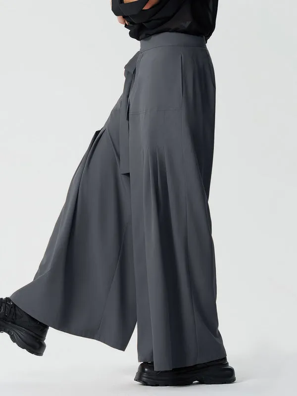 Mens Solid Pleated High Waist Casual Pants SKUK53640 sold by Incerunmen product image thumbnail 5