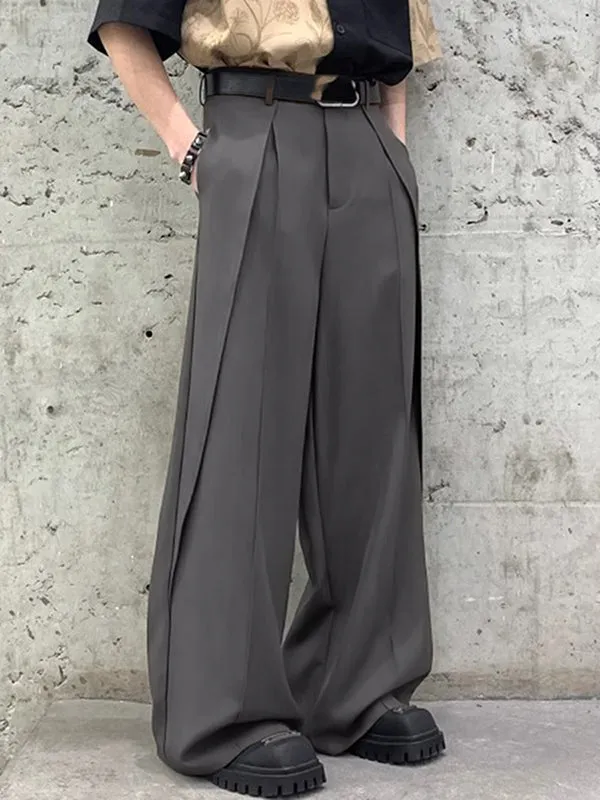 Mens Solid Casual Pants With Pocket SKUK49424 sold by Incerunmen product image thumbnail 4