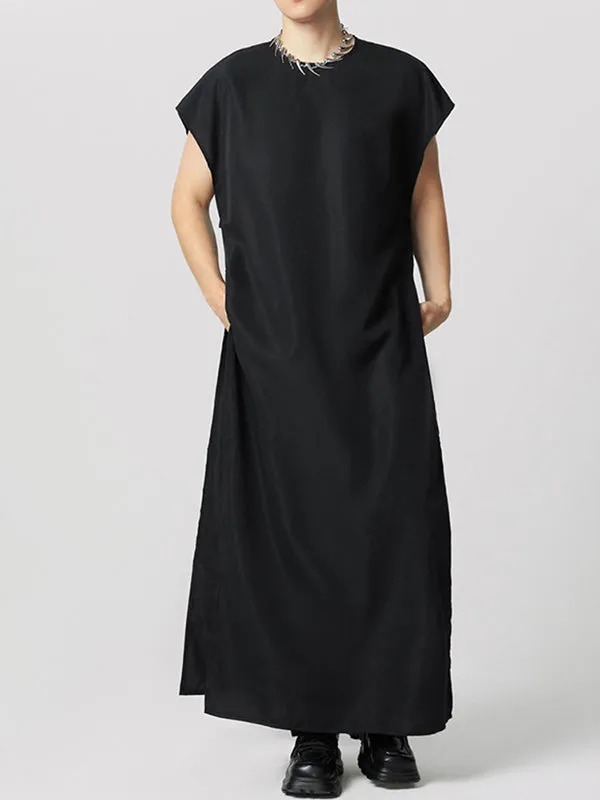 Mens Muslim Split Robe Two Pieces Outfits SKUK02701 sold by Incerunmen