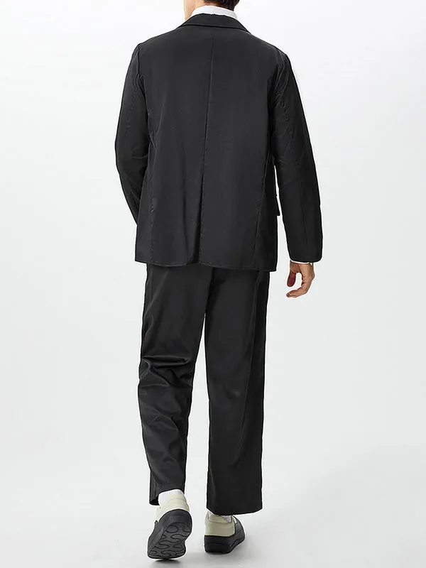 Mens Solid Long Sleeve Two Pieces Outfits SKUJ90773 sold by Incerunmen product image thumbnail 4