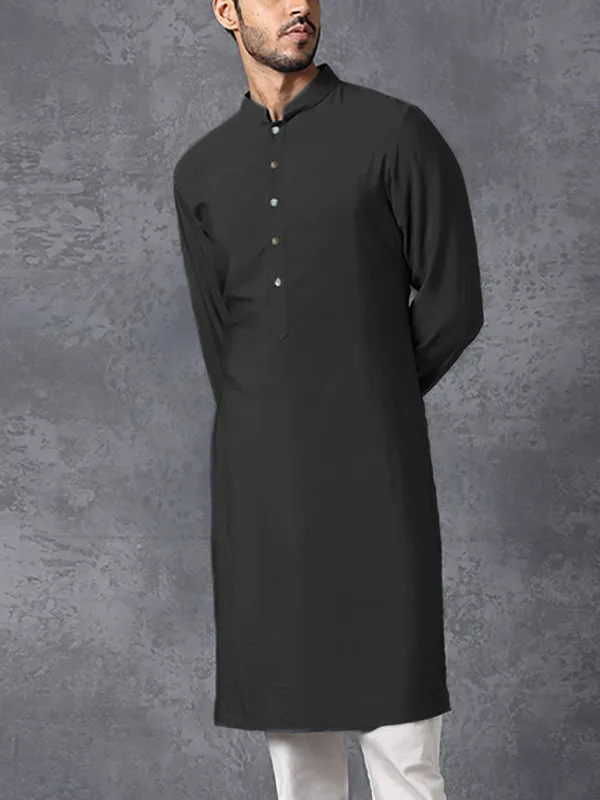 Mens Stand-up Collar Long-sleeved Robes SKUG63065 sold by Incerunmen
