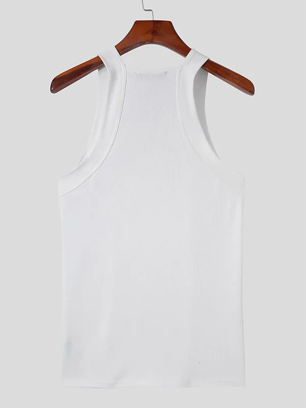 Mens Pure Color Casual Vest SKUI90432 sold by Incerunmen product image thumbnail 4