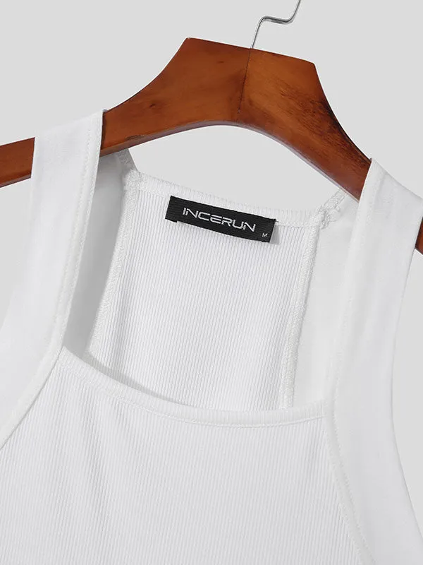 Mens Pure Color Casual Vest SKUI90432 sold by Incerunmen product image thumbnail 5