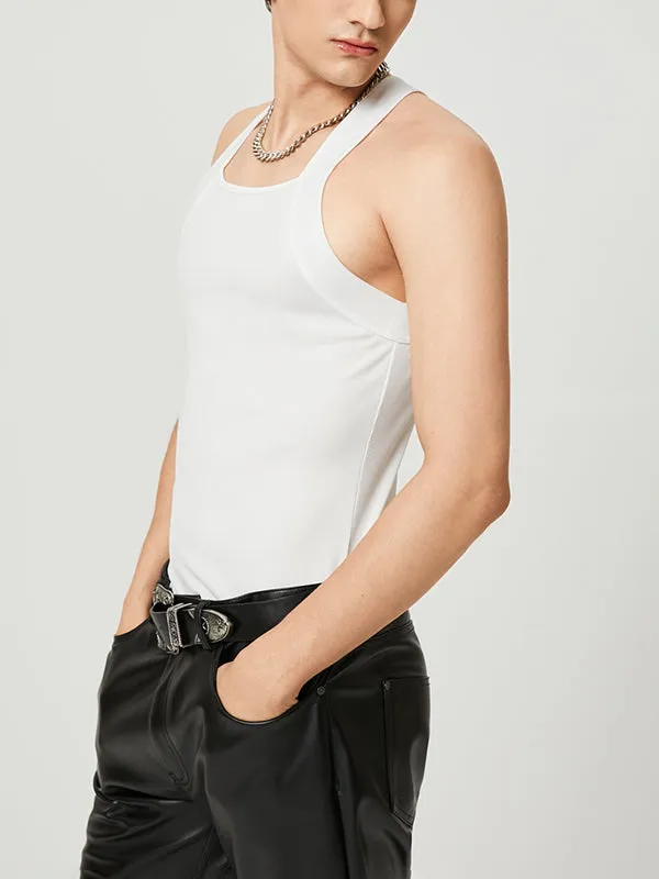 Mens Pure Color Casual Vest SKUI90432 sold by Incerunmen product image thumbnail 2