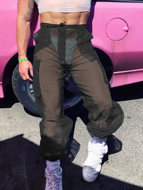 Men's Sexy See Through Mesh Pocket Pants SKUI08569 sold by Incerunmen