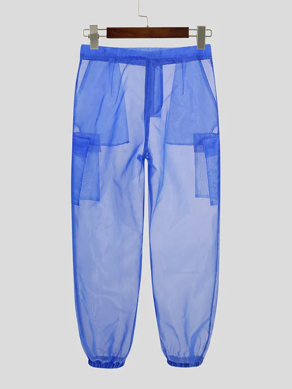 Men's Sexy See Through Mesh Pocket Pants SKUI08569 sold by Incerunmen product image thumbnail 5