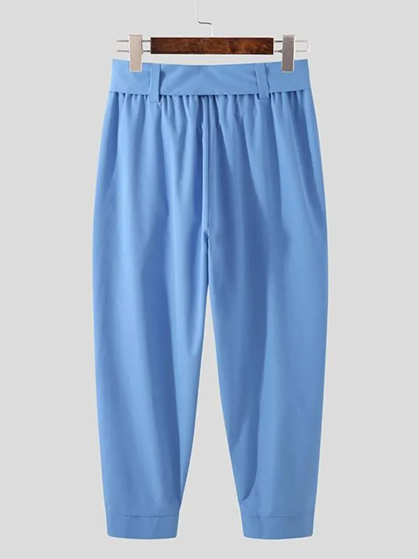 INCERUN Men's Casual Solid Color Loose Pants SKUH95615 sold by Incerunmen product image thumbnail 5