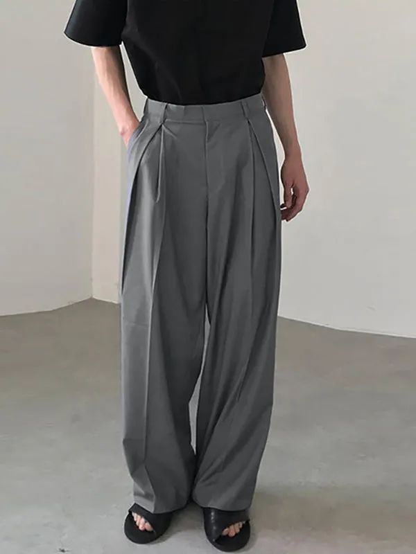 Men's Casual Loose Wide-leg Pants SKUG90031 sold by Incerunmen