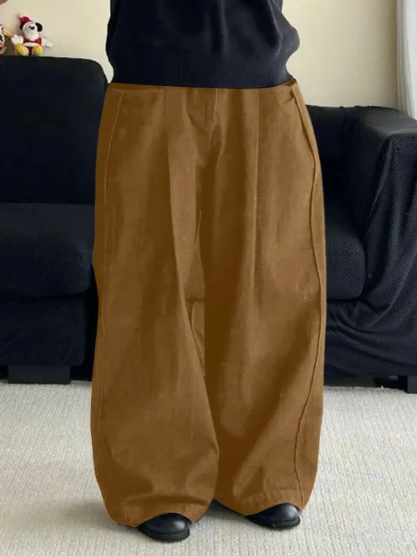 Men's Solid Color Textured Wide Leg Pant SKUL35282 sold by Incerunmen product image thumbnail 3
