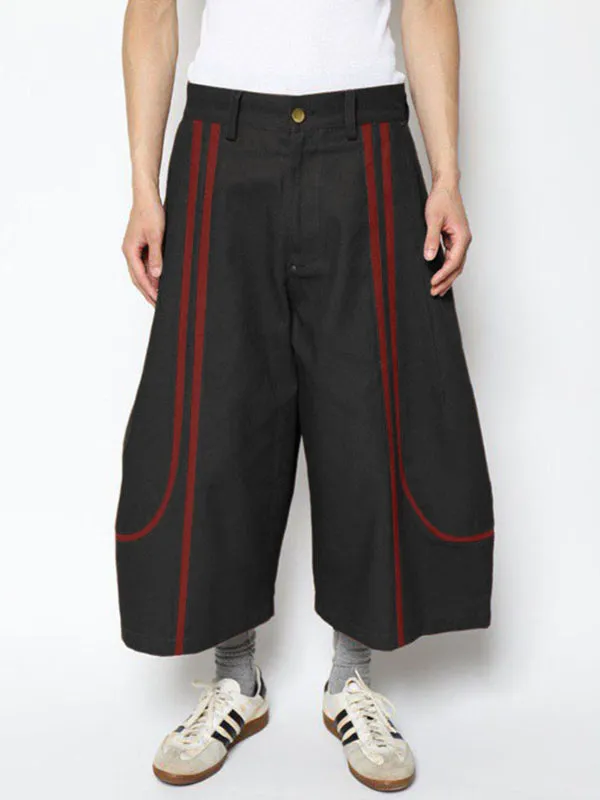 Men's Contrast Stripe Casual Pant SKUL20195 sold by Incerunmen