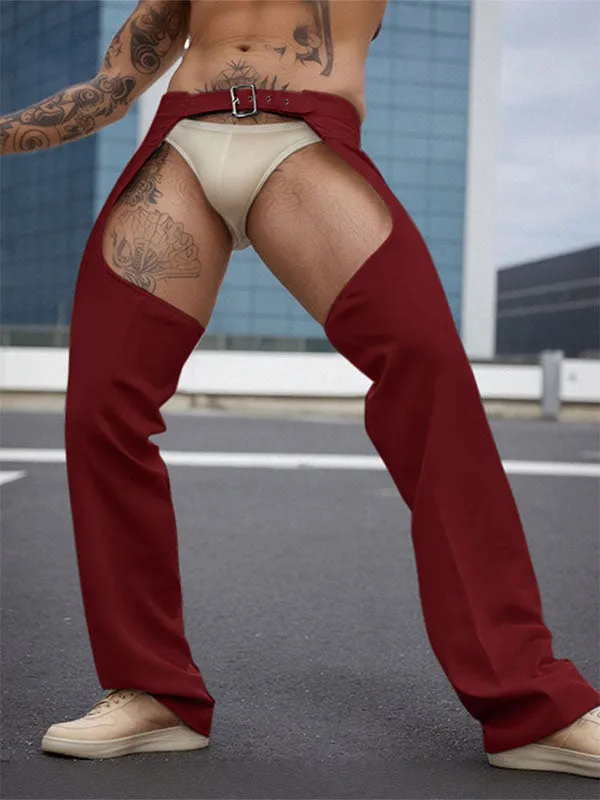 Men's Crotch Hollow Out Casual Pant SKUL26074 sold by Incerunmen