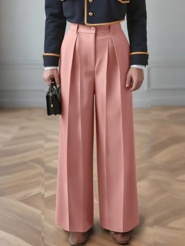 Men's Solid Color Pleated Casual Pant SKUL27438 sold by Incerunmen product image thumbnail 3