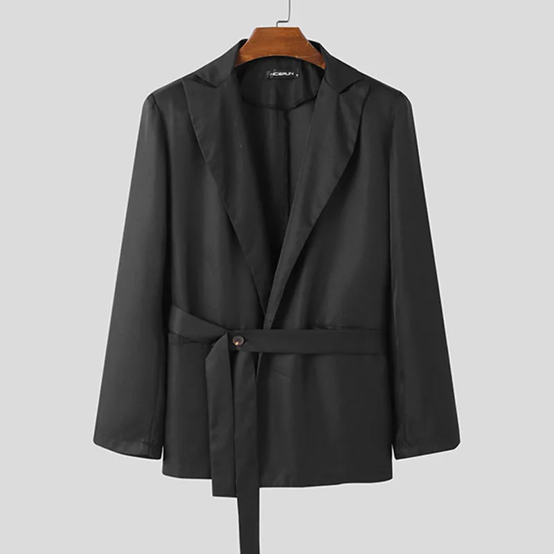 Men's Irregular Casual Long Sleeve Jackets SKUG28738 sold by Incerunmen product image thumbnail 4