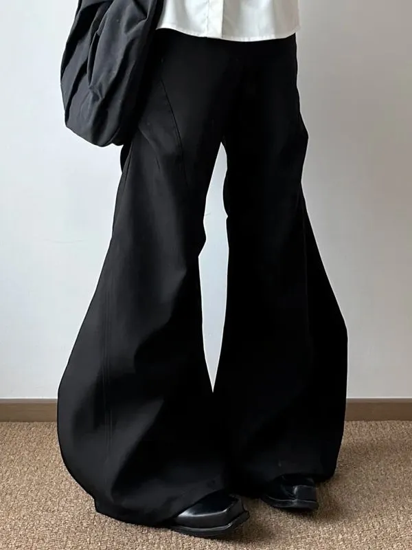 Men's Deconstructed Flared Casual Pant SKUL29716 sold by Incerunmen