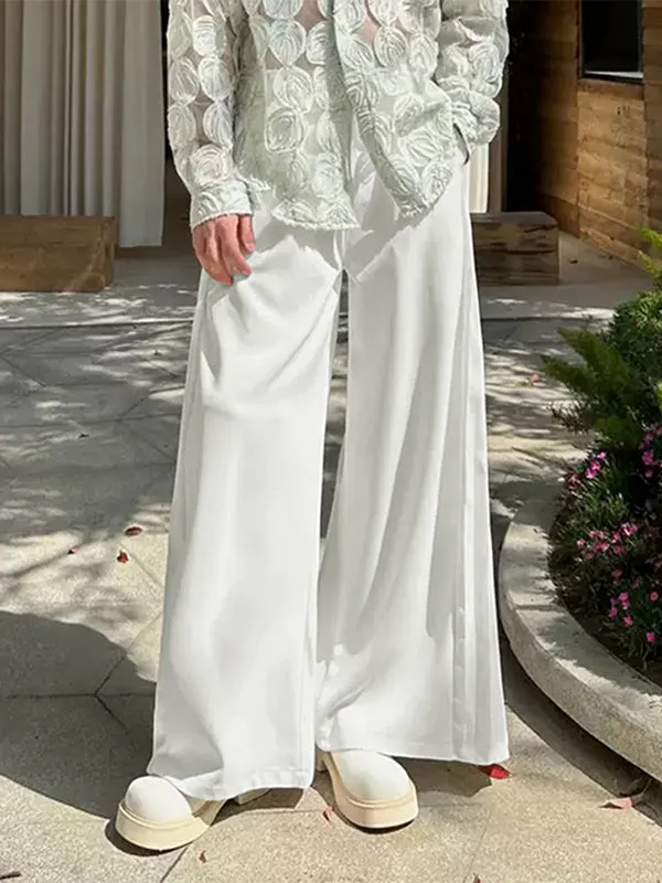 Men's Casual Pleated Loose Pant SKUL25095 sold by Incerunmen