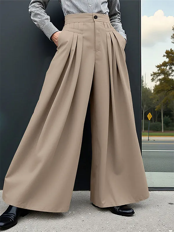 Mens Solid Color High-Waisted Casual Pant SKUL15179 sold by Incerunmen product image thumbnail 2