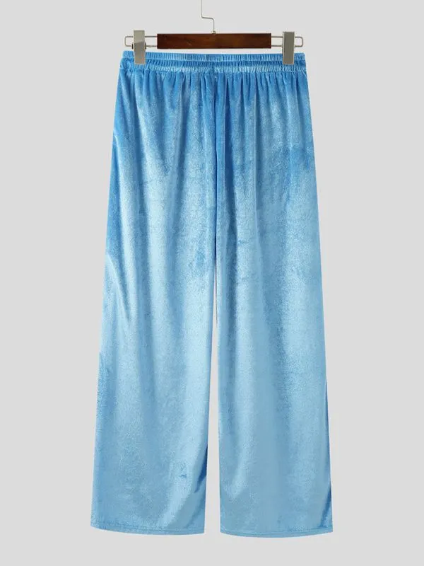 Men's Solid Color Velvet Casual Pant SKUL37680 sold by Incerunmen product image thumbnail 5