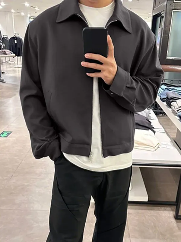 Men's Solid Color Casual Sleeve Jacket SKUL35227 sold by Incerunmen product image thumbnail 3